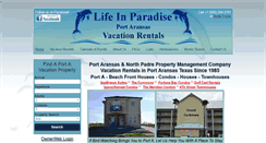 Desktop Screenshot of lifeinparadise.net